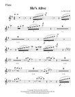 He's Alive (Instrumental Parts)