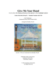 Give Me Your Hand (Irish Traditional) Guitar Solo (in standard notation plus TABS)