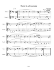 There Is a Fountain (Violin Duet) mini preview