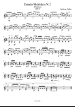 Estudo Melódico n.2 Opus 8