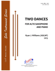 Two Dances for Alto Saxophone and Piano