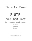 SUITE FOR TRUMPET AND PIANO