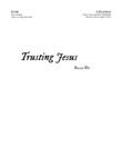 Trusting Jesus