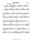 Wholly Smokin' is a jazzy, boppy Alto Sax and Tenor Sax duet based on the whole-tone scale.