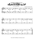 Korobeiniki Otherwise Known As TETRIS Theme for Very Easy Piano