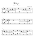 Spiral Original Solo For Easy Piano By Kimberly Steele