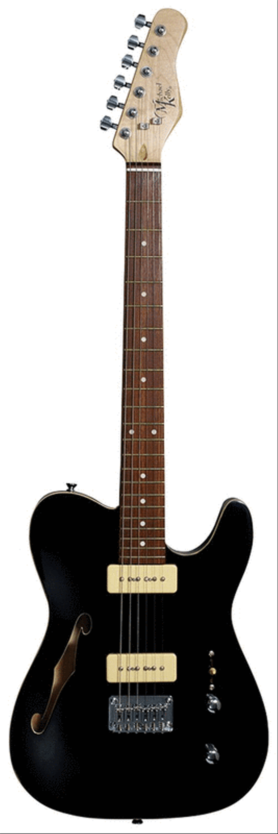 59 Thinline Electric Guitar with Gloss Black Finish Electric Guitar scores gallery preview page 2