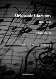 Glazunov Elegy Op. 44 for Viola and String Orchestra