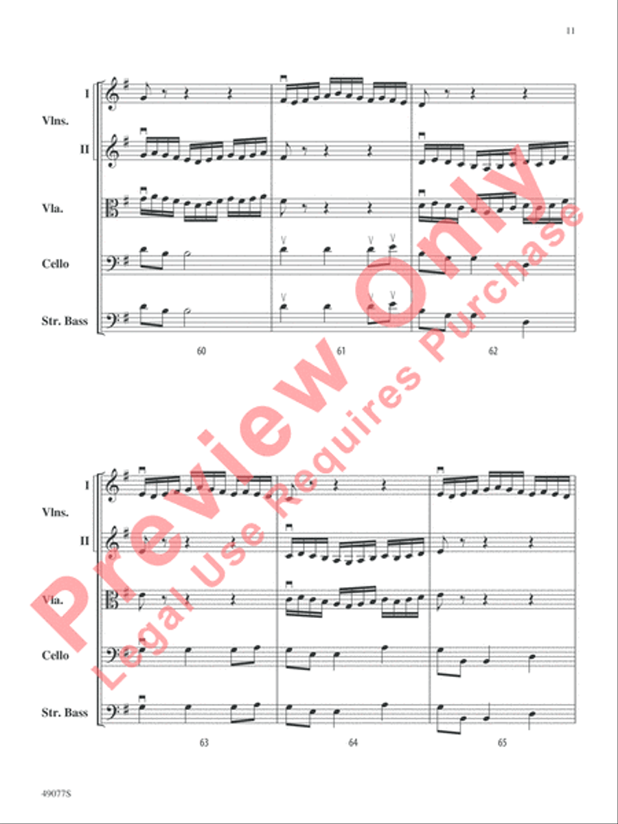 Yakama Variants Yakama Variants String Orchestra scores gallery preview page 12