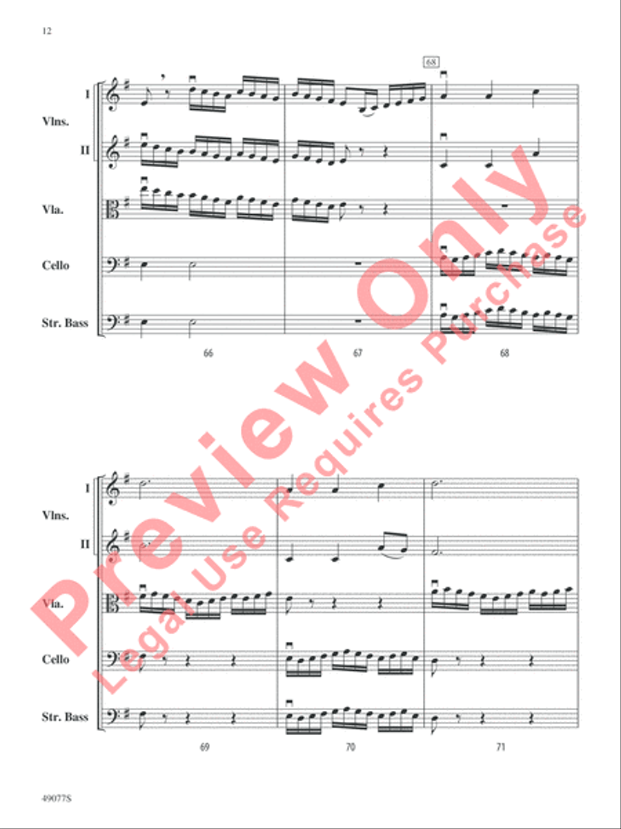 Yakama Variants Yakama Variants String Orchestra scores gallery preview page 13