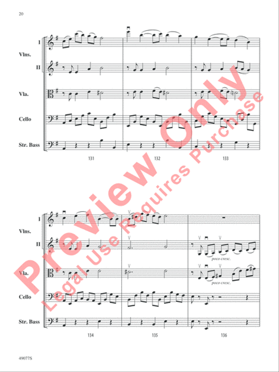 Yakama Variants Yakama Variants String Orchestra scores gallery preview page 21