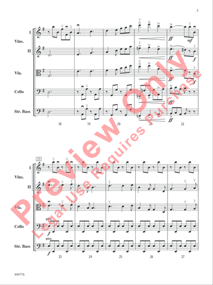Yakama Variants Yakama Variants String Orchestra scores gallery preview page 6