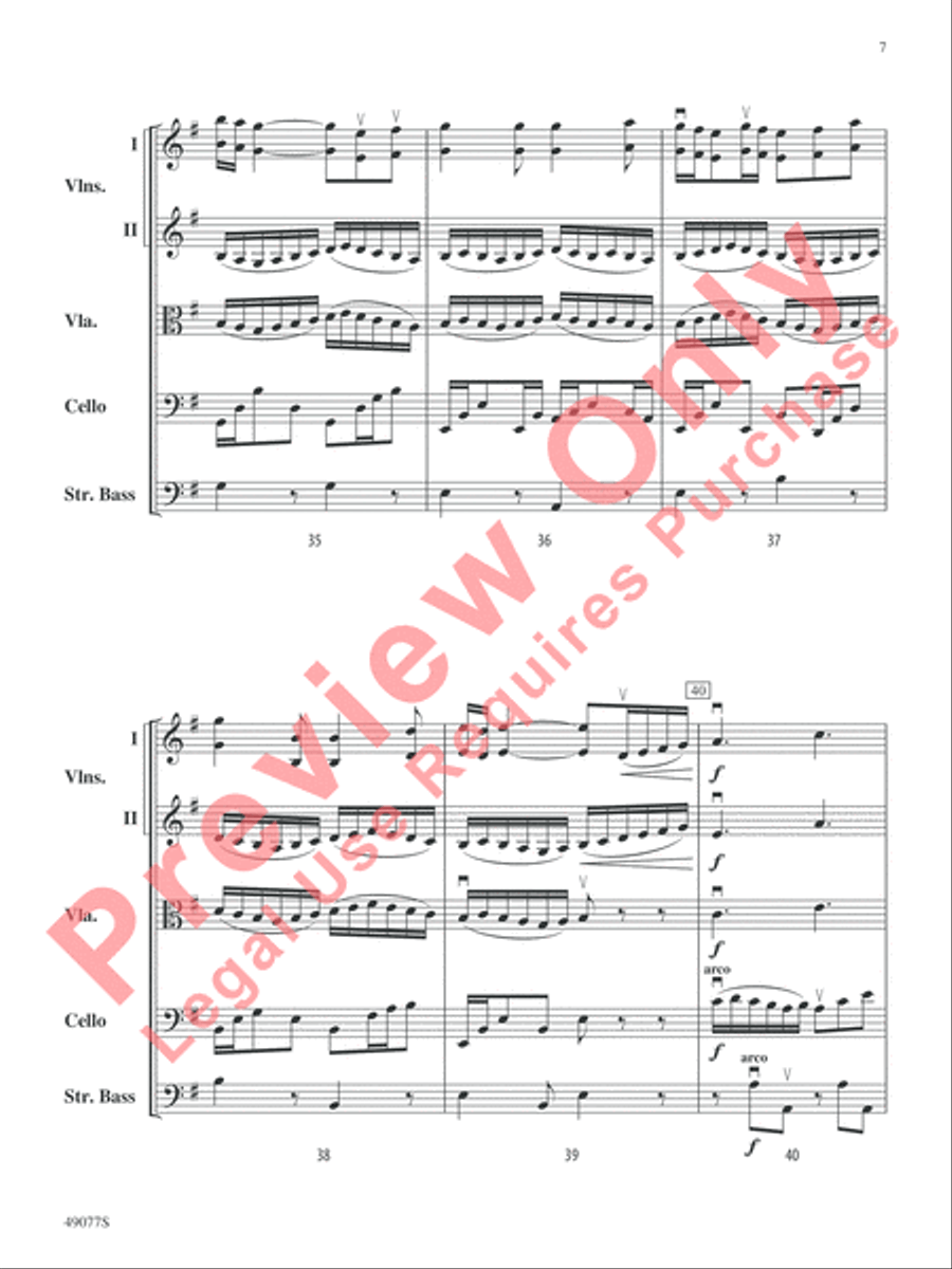 Yakama Variants Yakama Variants String Orchestra scores gallery preview page 8