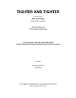 Tighter And Tighter