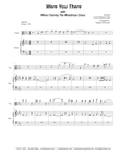 Were You There (with "When I Survey The Wondrous Cross") (Viola solo and Piano) mini preview
