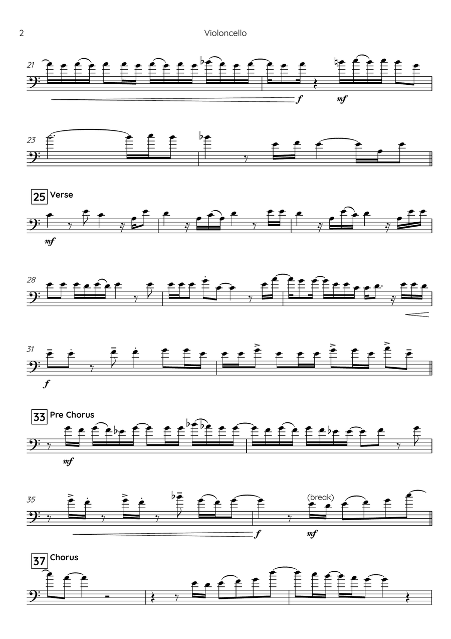 Leave The Door Open Piano scores gallery preview page 2