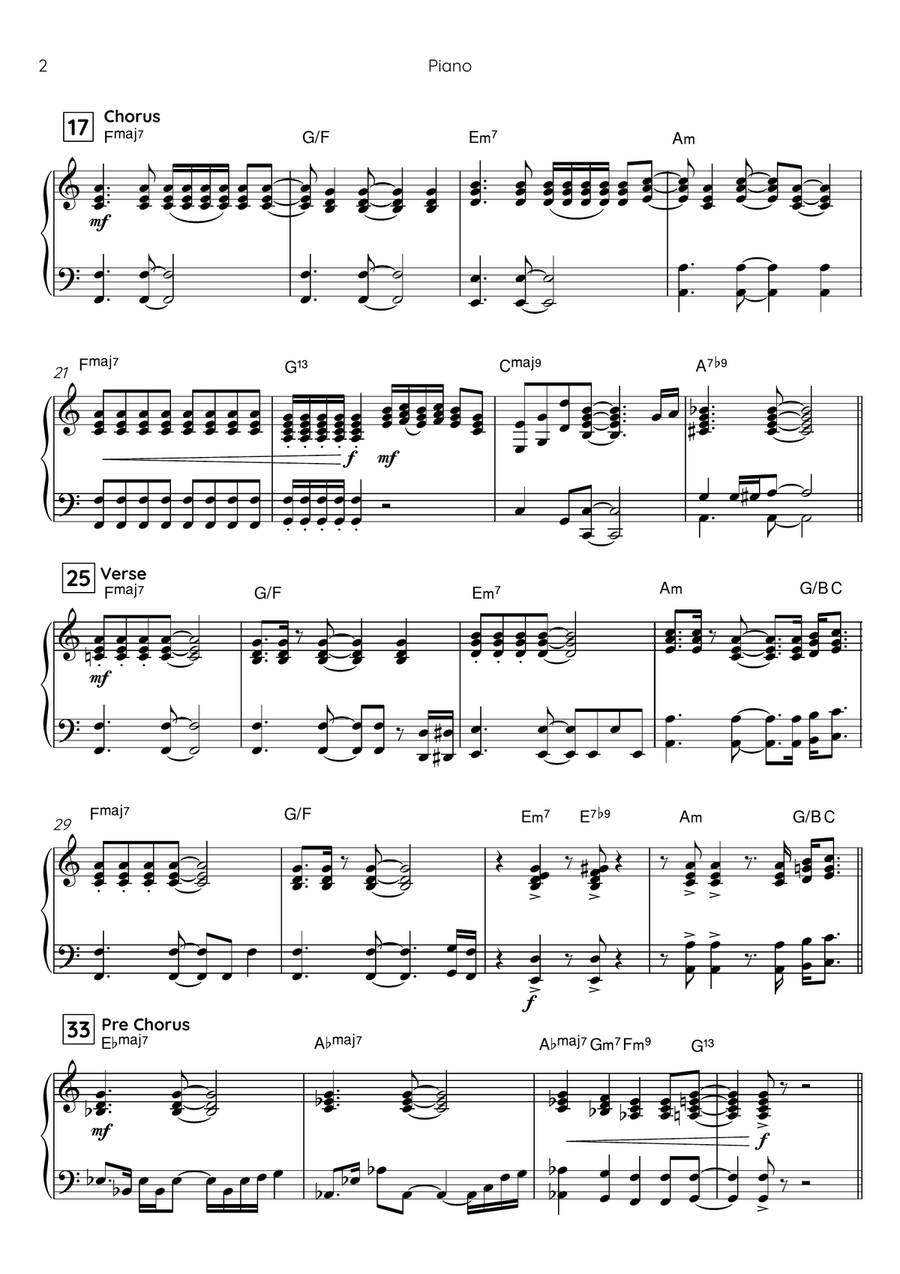 Leave The Door Open B-Flat Clarinet scores gallery preview page 6