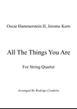 All The Things You Are