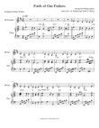 Faith of Our Fathers--trumpet solo