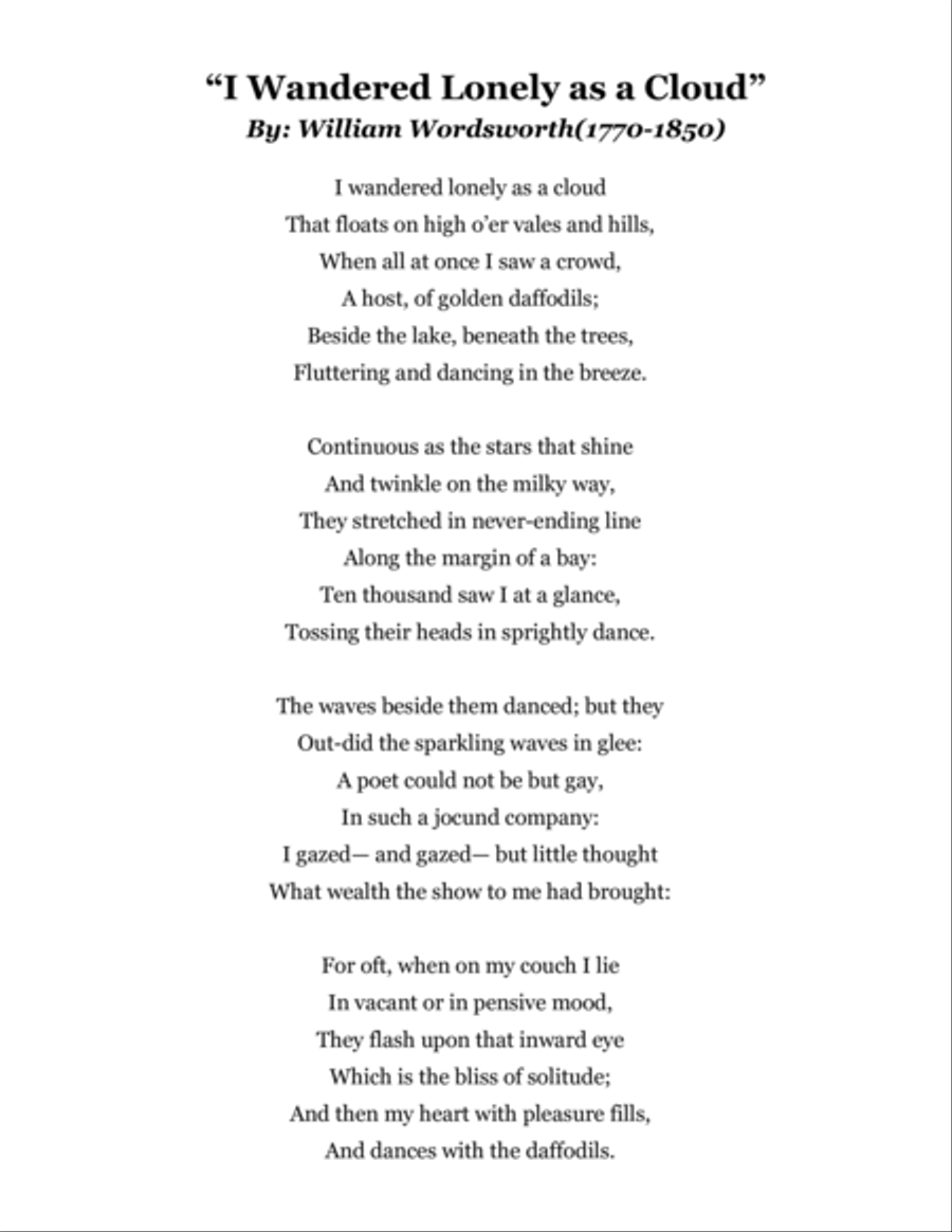 Daffodils Choir scores gallery preview page 2