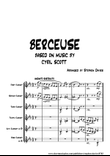'Berceuse' based on music by Cyril Scott for Clarinet Sextet.