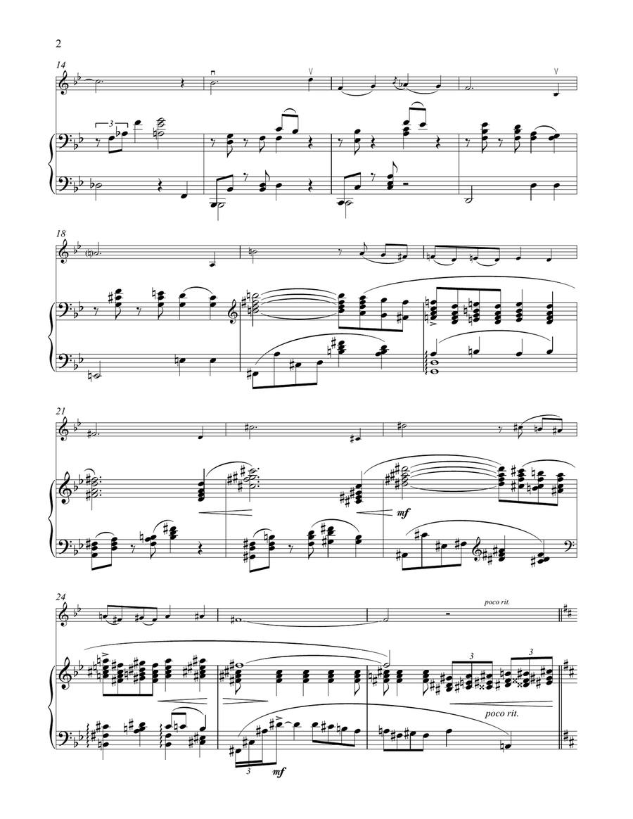 Bess, You Is My Woman (from Porgy and Bess) Violin Solo scores gallery preview page 2