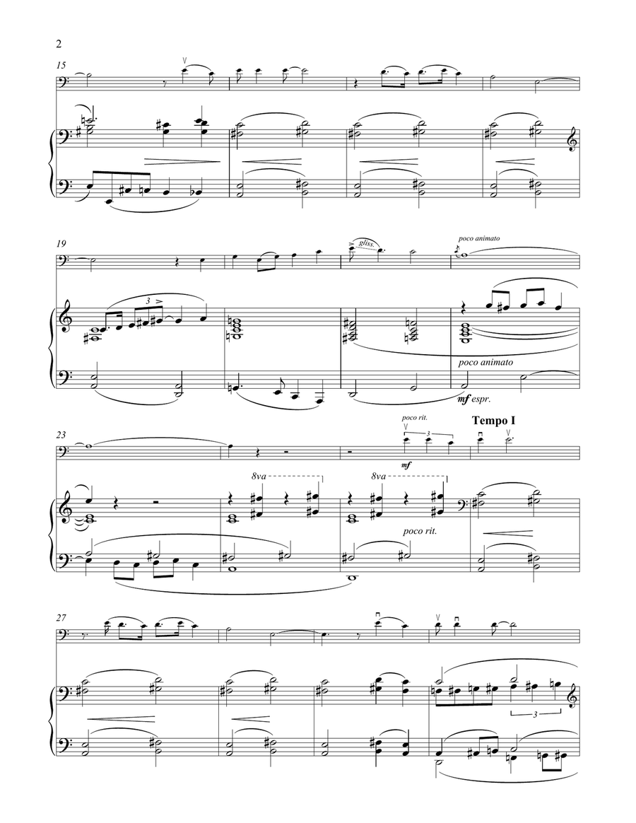 Summertime (from Porgy and Bess) Piano scores gallery preview page 2