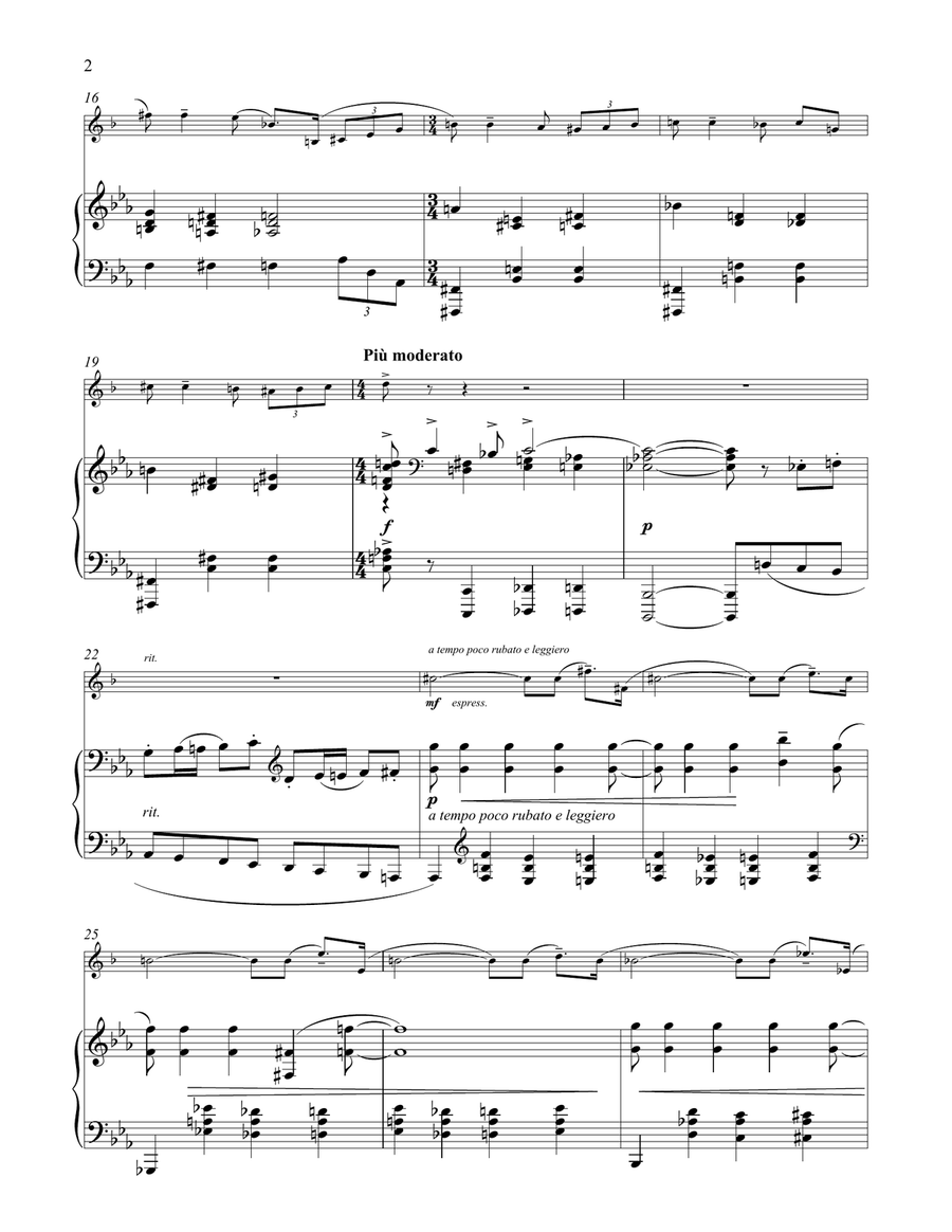 Concerto In F (For Piano & Orchestra) (excerpt) Trumpet Solo scores gallery preview page 2