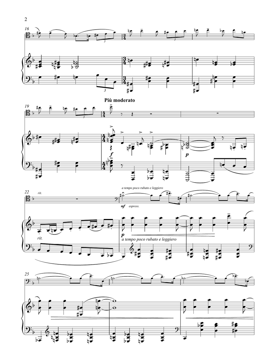 Concerto In F (For Piano & Orchestra) (excerpt) Piano scores gallery preview page 2