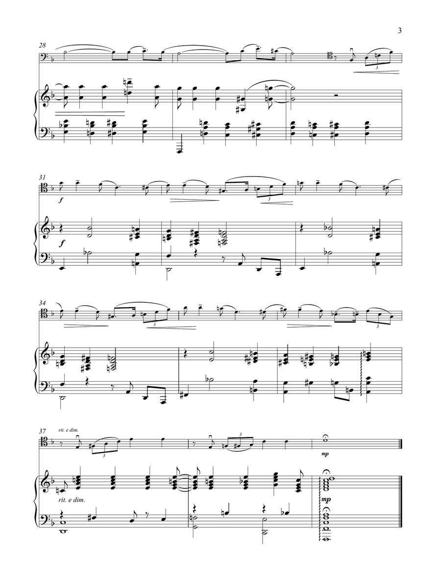 Concerto In F (For Piano & Orchestra) (excerpt) Piano scores gallery preview page 3