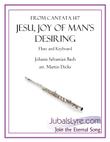 Jesu, Joy of Man's Desiring (Flute and Keyboard)