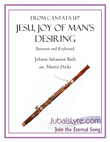 Jesu, Joy of Man's Desiring (Bassoon and Keyboard)