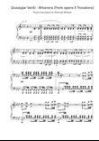 G. Verdi - Miserere (Advanced piano transcription)