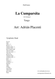 La Cumparsita (Tango-Sinphonic Wind Band)