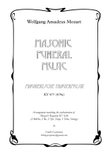 Mozart: Masonic Funeral Music (Maurerische Trauermusik) KV 477 - arr. matching the Requiem KV 626