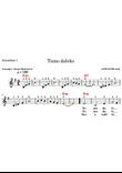 Tamo daleko - for accordion duet