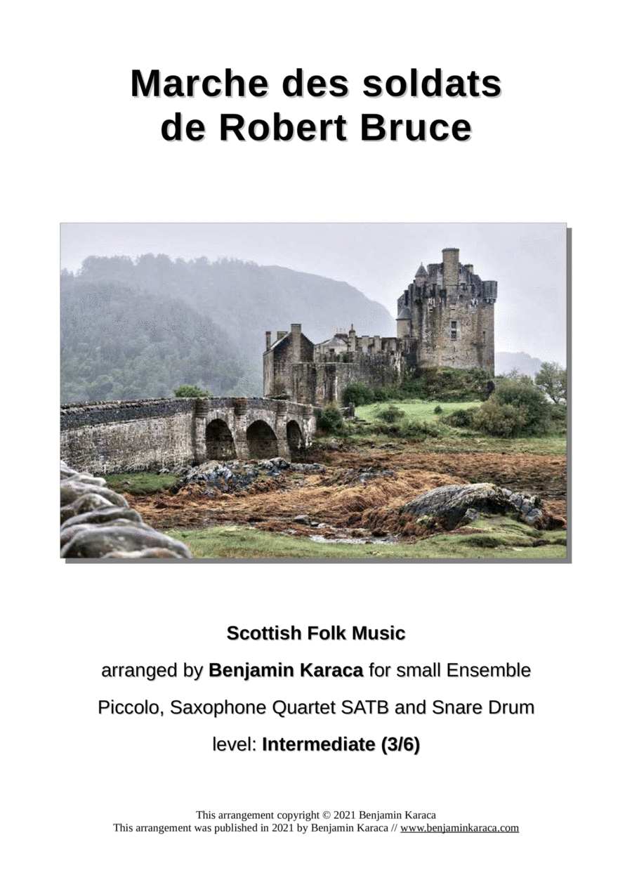 Marche des soldats de Robert Bruce Piccolo scores gallery preview page 1
