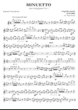 Boccherini's Minuet for Saxophone Quartet