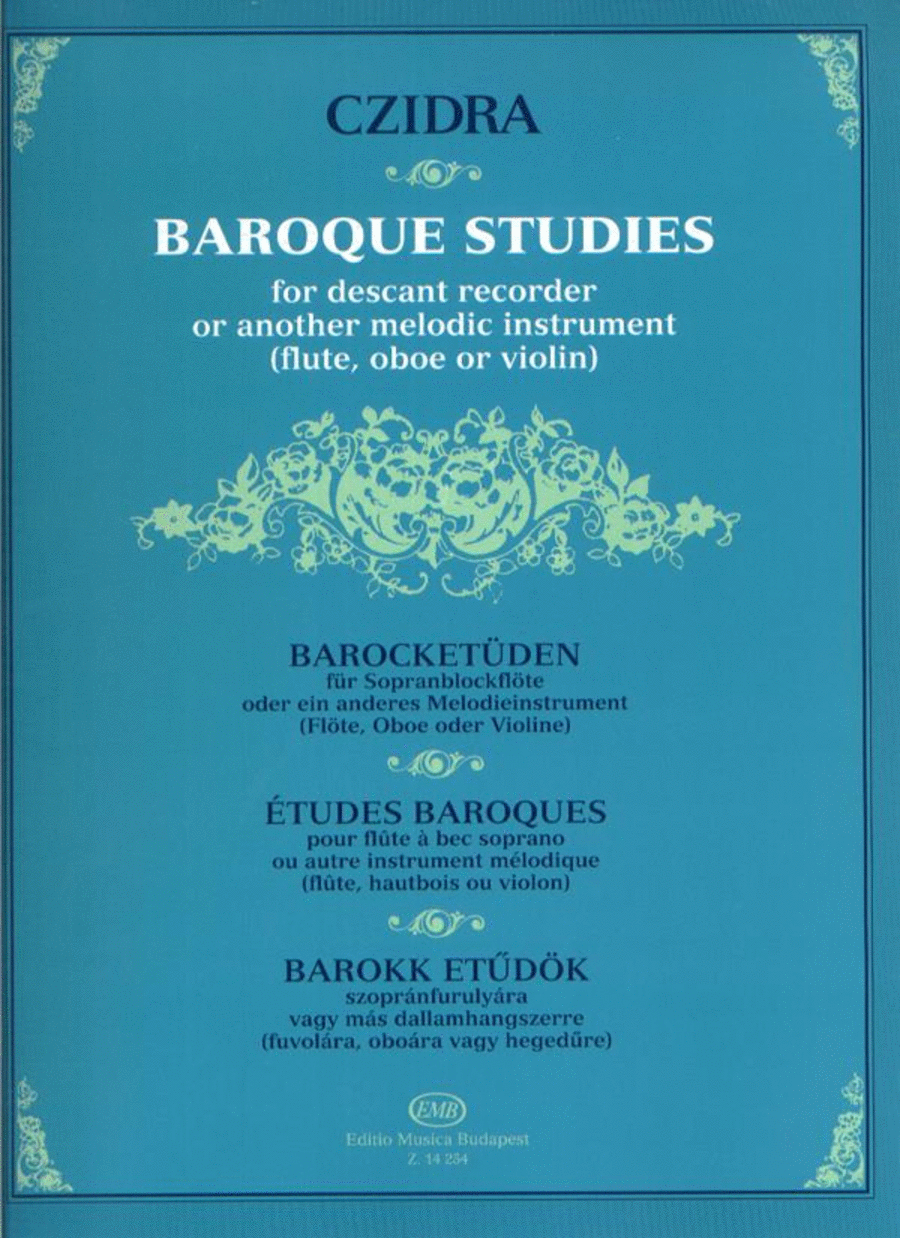 Barocketüden Barocketüden Flute scores gallery preview page 1