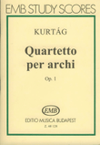 Quartetto per archi op.1
