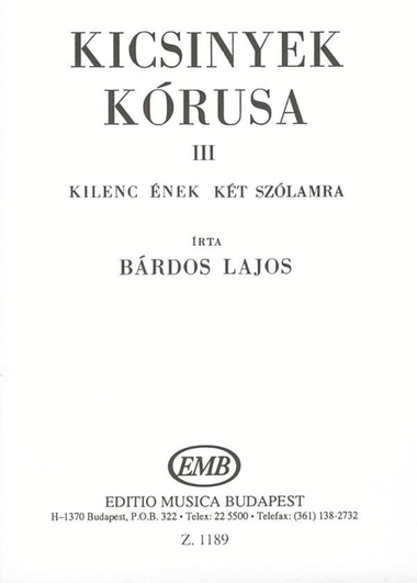 Kicsinyek kórusa