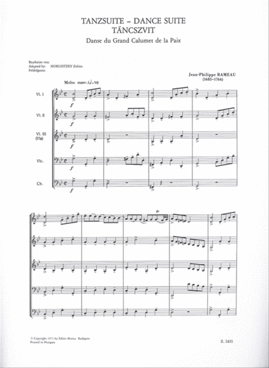 Tanzsuite String Orchestra scores gallery preview page 2