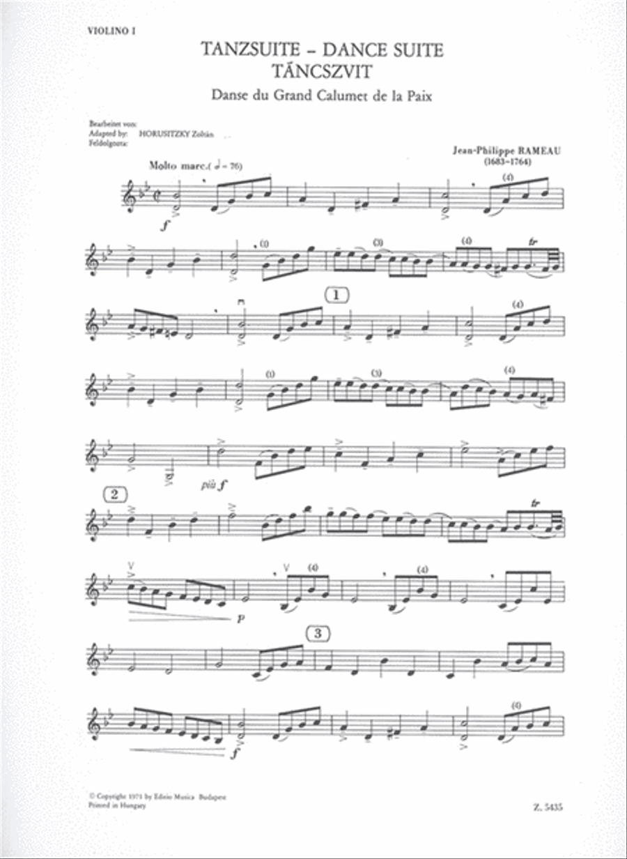 Tanzsuite String Orchestra scores gallery preview page 3