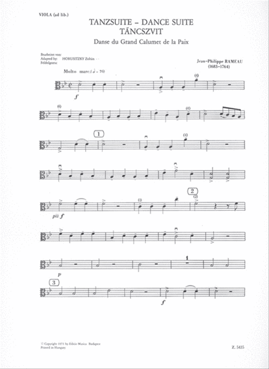 Tanzsuite String Orchestra scores gallery preview page 4