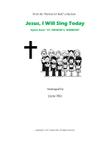 Jesus, I Will Sing Today (ST. GEORGE'S, WINDSOR)
