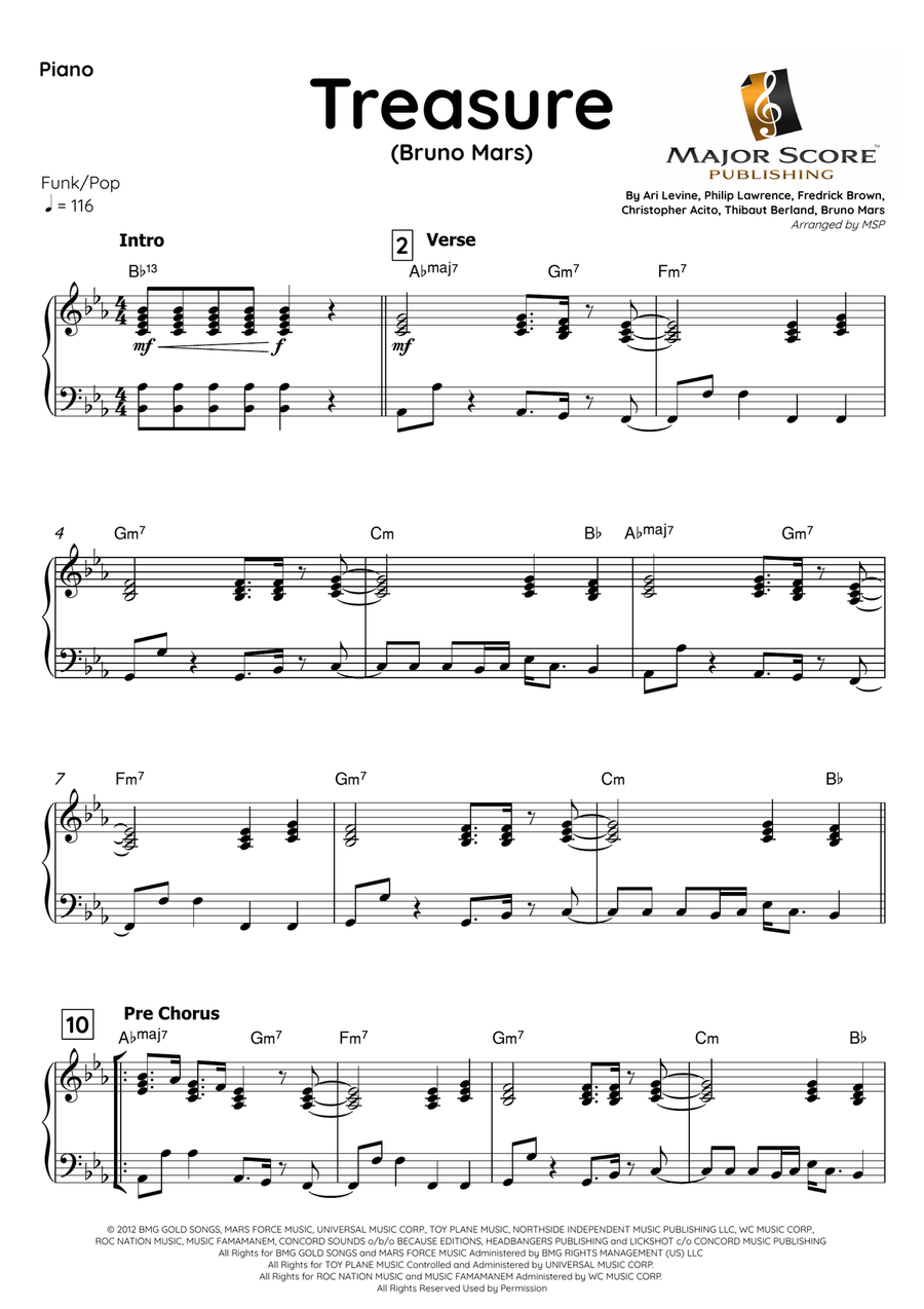 Treasure Soprano Saxophone scores gallery preview page 4