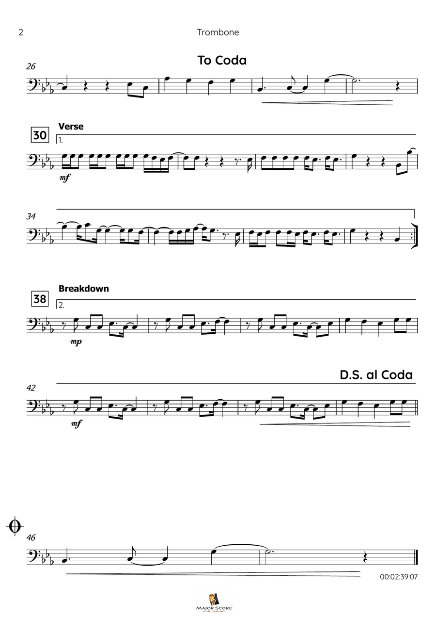 Treasure Piano scores gallery preview page 3