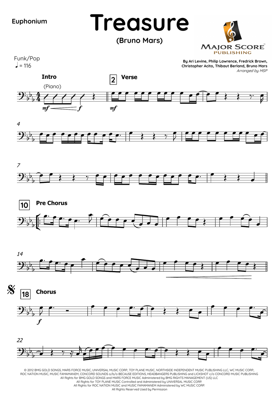 Treasure Euphonium scores gallery preview page 2