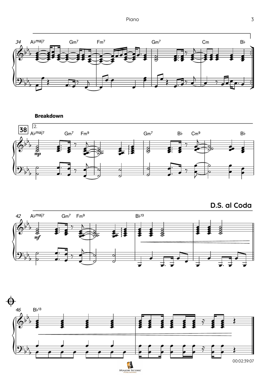 Treasure Violin Solo scores gallery preview page 6