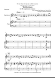 Wellerman (Euphonium & Piano) - treble and bass clef euphonium parts included